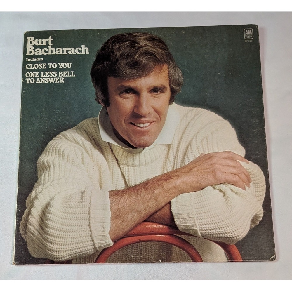 Burt Bacharach Vinyl LP Album SP 3501 A&M Records 1971 Pop Close To You GOOD